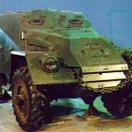 Бронетранспортер БТР-40Б с закрытым броневым корпусом в Музее бронетанковой техники, Кубинка.